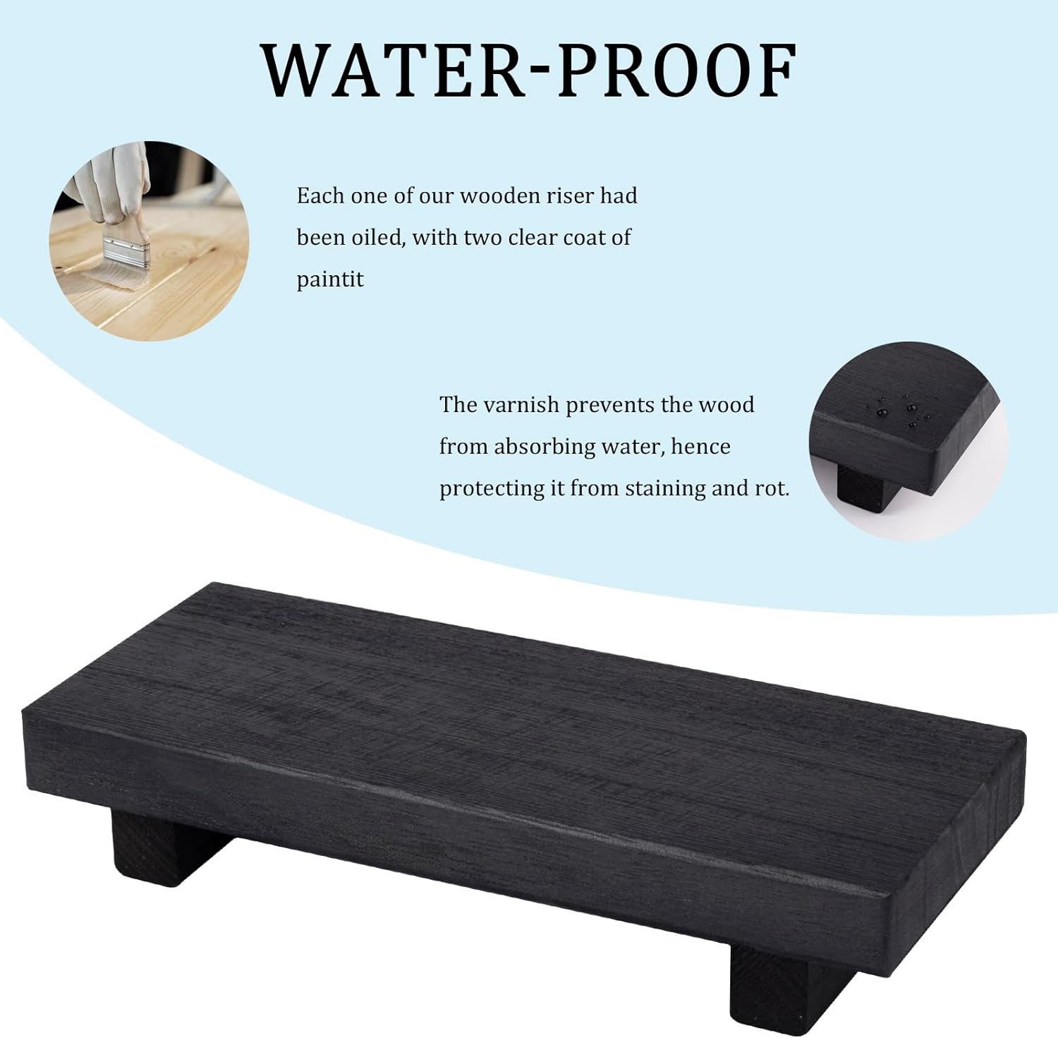 Wood Tray, Bathroom Decor, Decorative Wooden Riser, Bathroom Decorative Tray Wood Tray, Bathroom Decor, Decorative Wooden Riser, Bathroom Decorative Tray